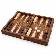TurnOakGames Classic Folding Backgammon Set