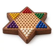 TurnOakGames Wooden Chinese Checkers Set