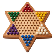 TurnOakGames Wooden Chinese Checkers Set