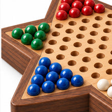 TurnOakGames Wooden Chinese Checkers Set
