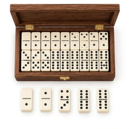 TurnOakGames Double-Six Domino Set