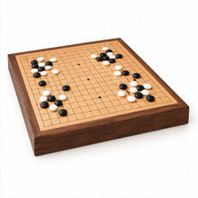 TurnOakGames Wooden Go Strategy Set