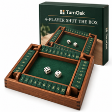 TurnOakGames 4-Player Shut the Box